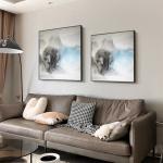 Custom Modern Home Decor Picture Landscape Canvas Oil Painting Hand Painted