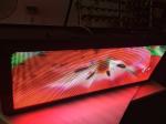 Great effect Taxi LED Display / multi - color taxi digital advertising