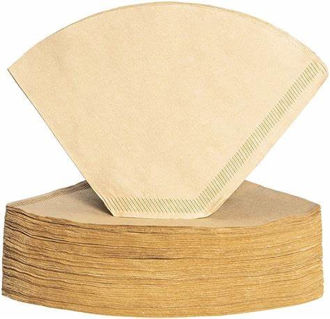 Disposable Cone Shaped Paper Coffee Filter Pack Of 40