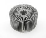Powder Coated Flexible Round Heater Radiator Aluminum Profiles