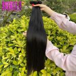 8-30 Inchs Virgin Peruvian Human Hair Straight Peruvian Bundles Wefts Extensions