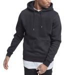 100% Cotton Mens Activewear Tops 360gsm Long Sleeve Hoodie