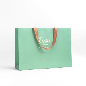 Quality Customized Logo Shopping Bag for Clothing Candle and Cosmetics Packaging Custom Order wholesale