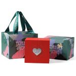 Personalised Magnetic Wedding Gift Jewellery Presentation Box Recycled