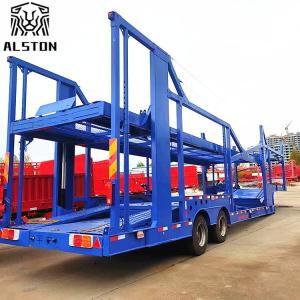 Quality 2-axle Frame-type 6-position Car Carrier Trailer with 13.75m Length wholesale