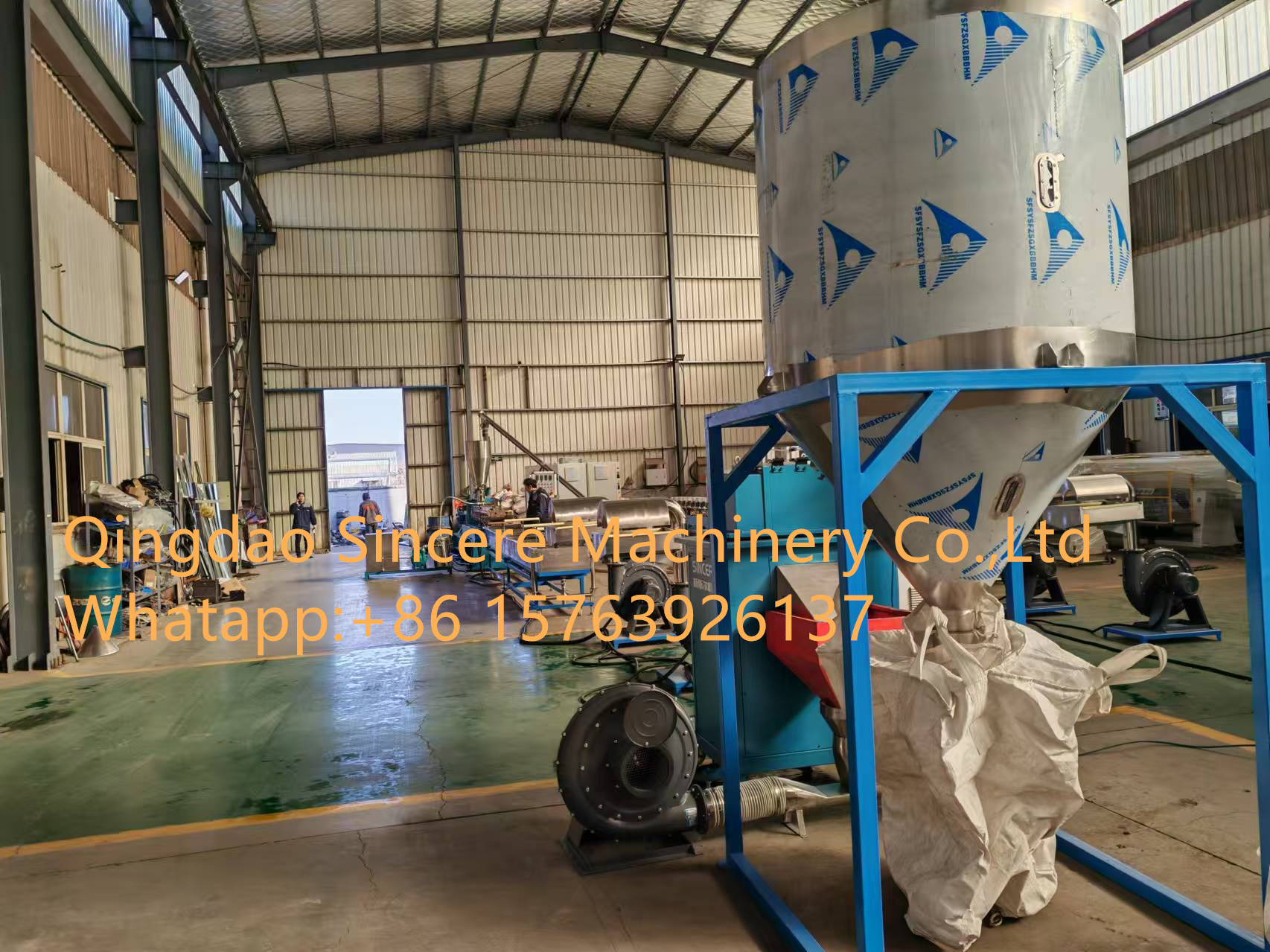 75KW Film Pipe Profile Sheet Plastic Pelletizing Line For Pvc