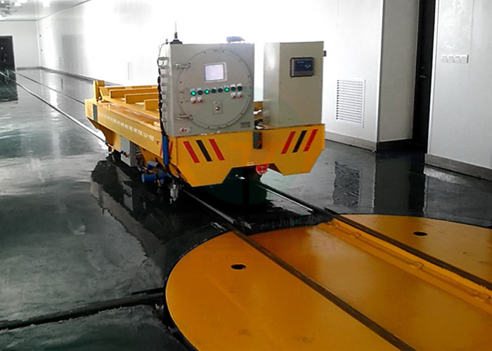 The most hot sale 10t motorized turntable electrical rail for energy industry