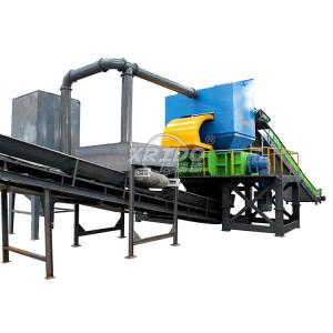 Quality Twin Shaft Shredder 300-22000Kg/Hour Aluminum Scrap Shredder wholesale