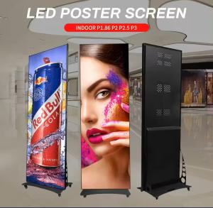 Quality Digital Led Poster Screen 640x1920mm Standing Led Display wholesale