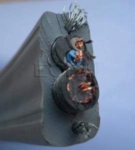 Quality Flat Elevator Cable with Coaxial Cable, Traveling Cable for Elevator wholesale