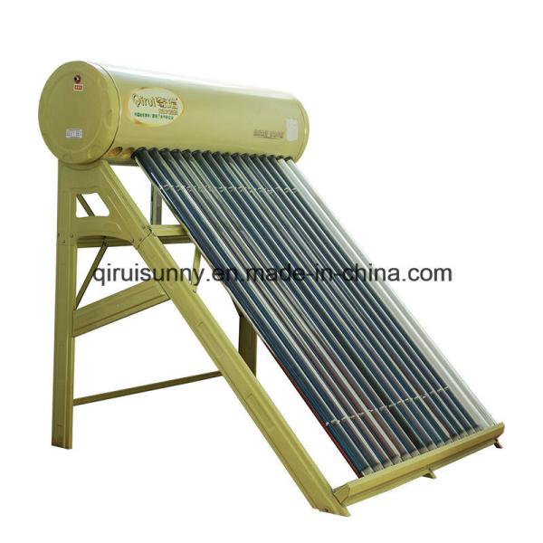 CE Approved CNP-58 Solar Vacuum Tube Water Heater with Assistant Tank and