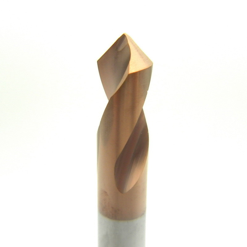 Two Flutes Tungsten Carbide Drills 4mm Point Drill For Steel Drills
