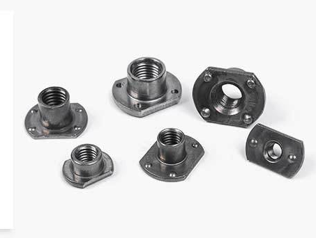 High Strength Carbon Steel T Weld Nut for M3 M4 M5 M6 M8 M10 M12 1/4 3/8 5/16 Connection in Imperial Measurement System