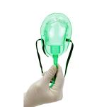 DEHP Free Plastic Elongated Oxygen Mask Medical Grade PVC