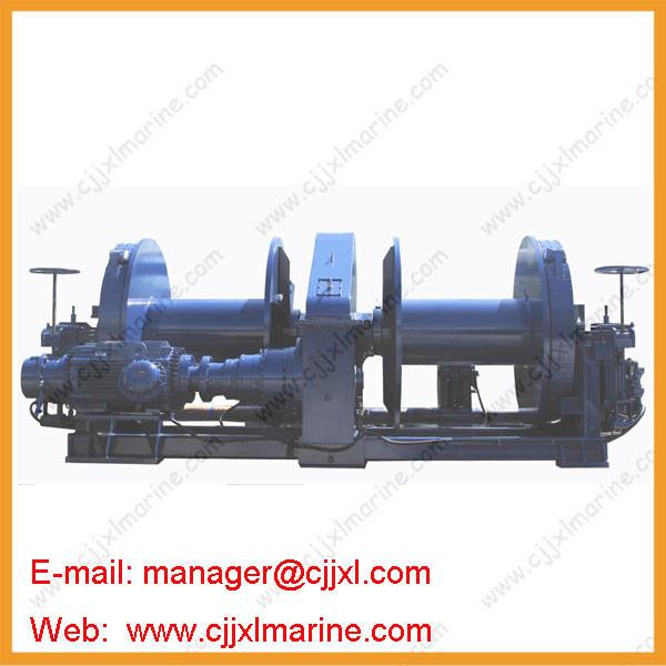 Double Drum Hydraulic Towing Winch