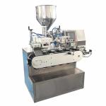 Automatic and Pneumatic Aluminium Hand Ointment Dual Double Chamber Tube Fill