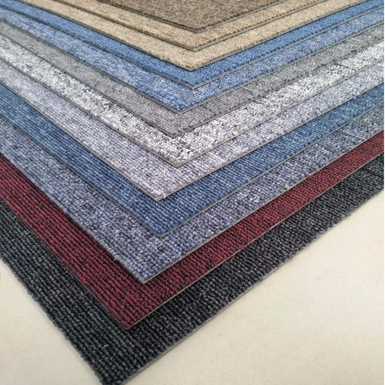 Waterproof Polypropylene Carpet Tiles With PVC Back Eco - Friendly