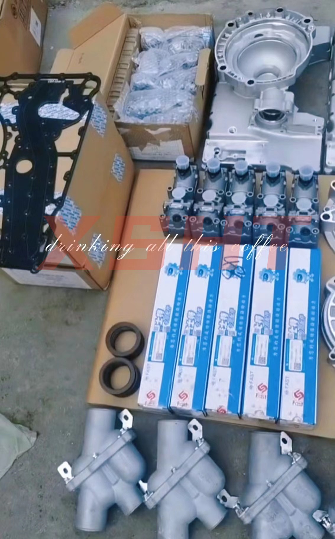 JS180-1707030 Sub Box Drive Gear Transmission Parts for Heavy Truck Shaanxi Shacman