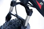 High Speed 48v 1000w Bafangcentral motor Mountain Electric Fat Bike with front