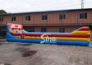 Quality Outdoor Double Lane Inflatable Bungee Run With Basketball Throwing From Sino Inflatables wholesale