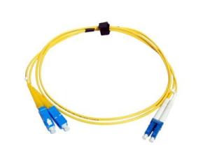 Quality G652D Single Mode Fiber Optic Cable LC-SC Patch Cord Duplex 0.9mm 2mm 3mm wholesale