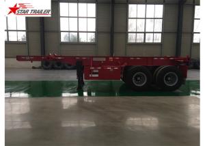 Quality High Strength 40 Foot Trailer , Strong Trailer Frame Container Skeletal Trailers wholesale