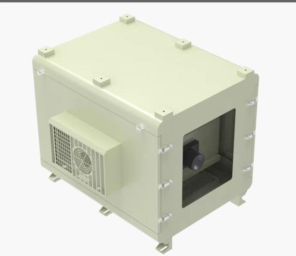 Air Conditioning Projector Housing 95% optical ultra-white glass 110V-220V