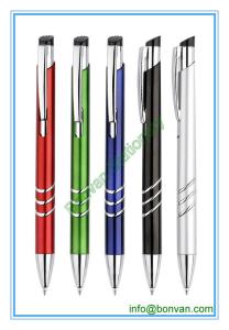 Quality metallic color plastic gift ball pen,metallic body ball pen wholesale