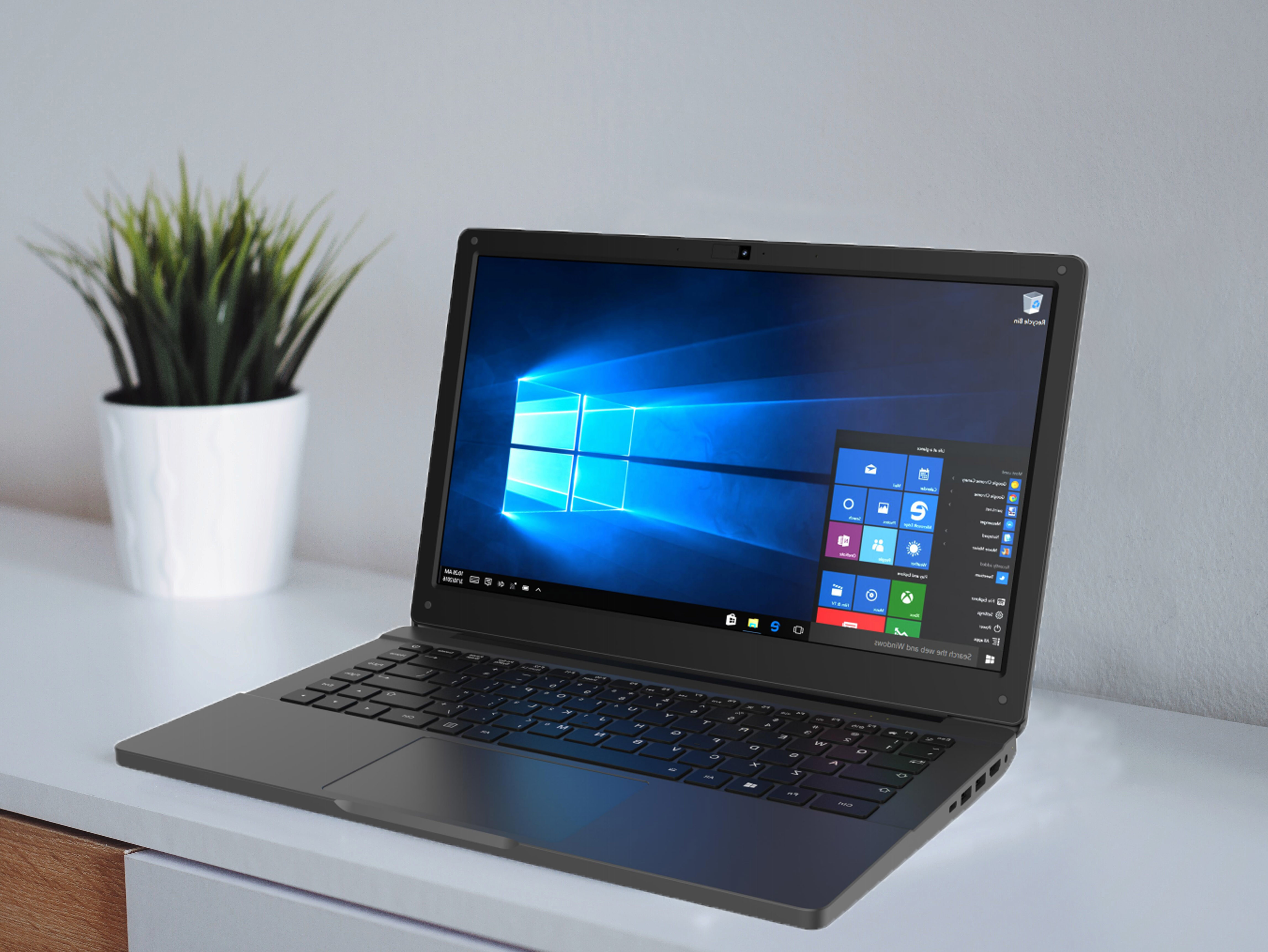 Gemini Lake R 11.6 Inch Windows Laptop Computer With 3 USB Ports RJ45 TYPE C 5750mah