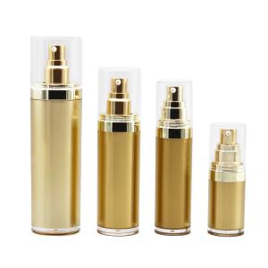 Quality Plastic 120ml Lotion Bottle Cosmetic Packaging With Airless Pump wholesale