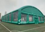 37x19m big sports arena air sealed inflatable tent with transparent windows N