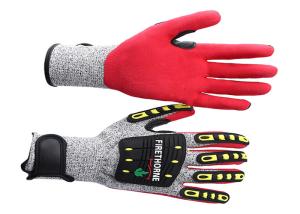 Quality TPR Anti Impact Gloves Unisex Gender , Workplace Heavy Duty Mechanic Gloves wholesale
