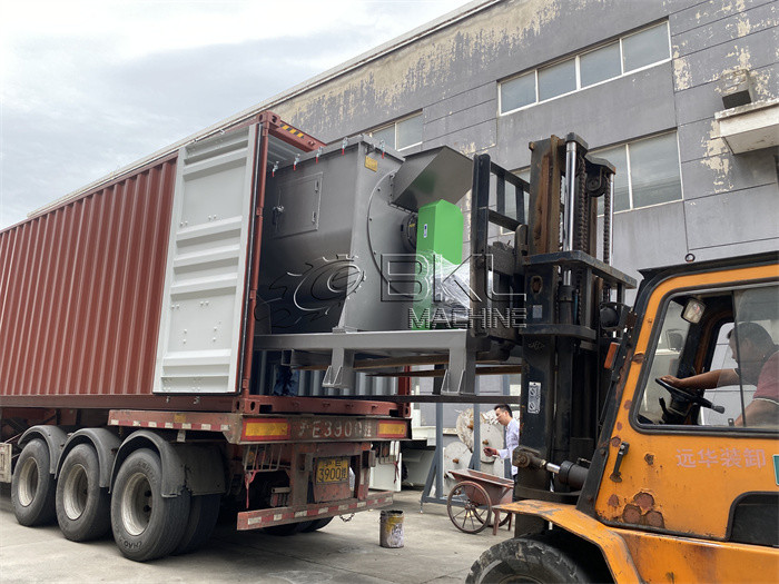 Horizontal Centrifugal Dryer For Plastic 75KW Dewatering