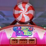 Candy Land Children'S Air Hockey Table With Lights Heavy Weight Durable