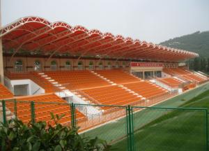 Quality Q355B / Q235B Customized Steel Space Frame Structure Building Sport Stand wholesale