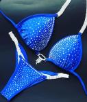 Stretchy NPC Bikini Competition Suits , Women Fitness Competition Swimwear