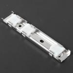 Steel Easy Installation Ivory White Curtain Track Bracket For Home
