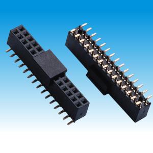 Quality 2.54 mm H 5.7 Dual Row Female Header Connector SMT Y Type Contact wholesale