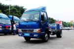 Diesel Or Gasoline JAC Lorry 120hp Light Cargo Truck 60-80km/H