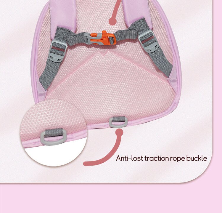 3 Years Custom Logo Cute Kindergarten Backpacks Kids Backpacks Large Capacity Waterproof