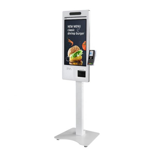 Cheap 24" Touch Screen Self Service Ordering Machine Payment POS System Kiosk for sale