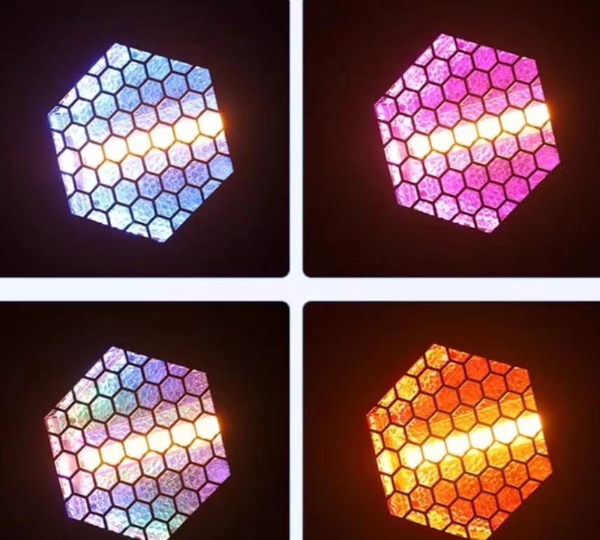 90 18 RGBW LED Head Cob Light DMX512 Retro Lamp for Bar Stage Club Party Wedding Pl90