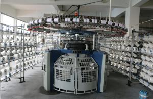 Quality Four Tracks Technical Fabric Knitting Machine 3F 3.2F 4F Wide Needle Butt Design wholesale