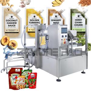 Quality ISO Powder Stand Up Pouch Machine , 2.5KW Granule Liquid Powder Pouch Packing Machine wholesale
