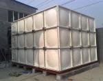Food Resins Manufacture 3 Layers Rectangular FRP Water Tank for 70 Degrees