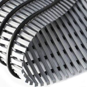 China 12 mm Anti Slip PVC Floor Mat Self Draining Open Grid Shower Slip Resistant Mat on sale