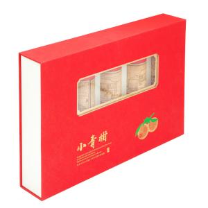 Quality Exquisite Tea Packaging Box Customized High End Magnetic Flip Box wholesale