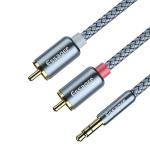 3.5MM TO 2 Male RCA Adapter Audio Stereo Cable 1M 2M 3M 5M