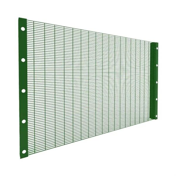 Green Galvanized Iron Rigid Airport Prison Garden Anti Climb Theft Security 358