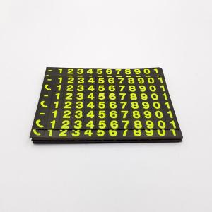 Quality 10x7cm Removable Isotropy Fridge Magnetic Numbers wholesale
